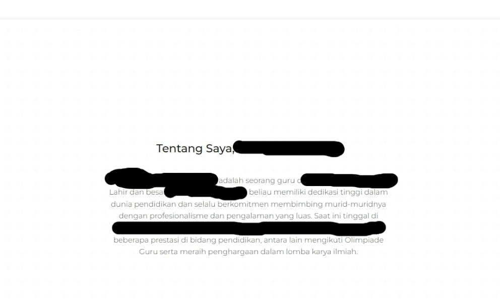 bagian atas website Ismaya